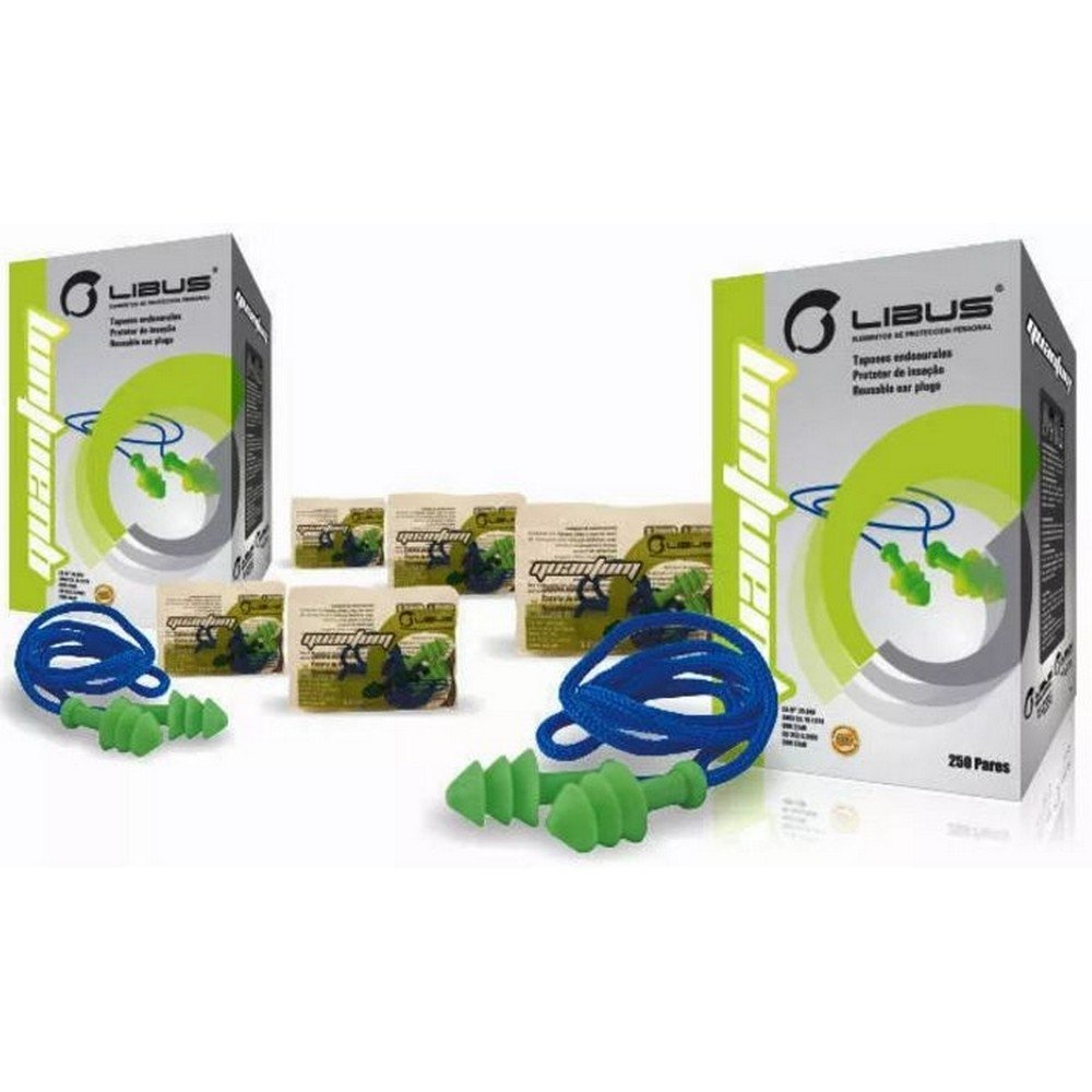 Tapon Protector Auditivo Libus Quantum Dispenser (26 Db) - Triple Labio