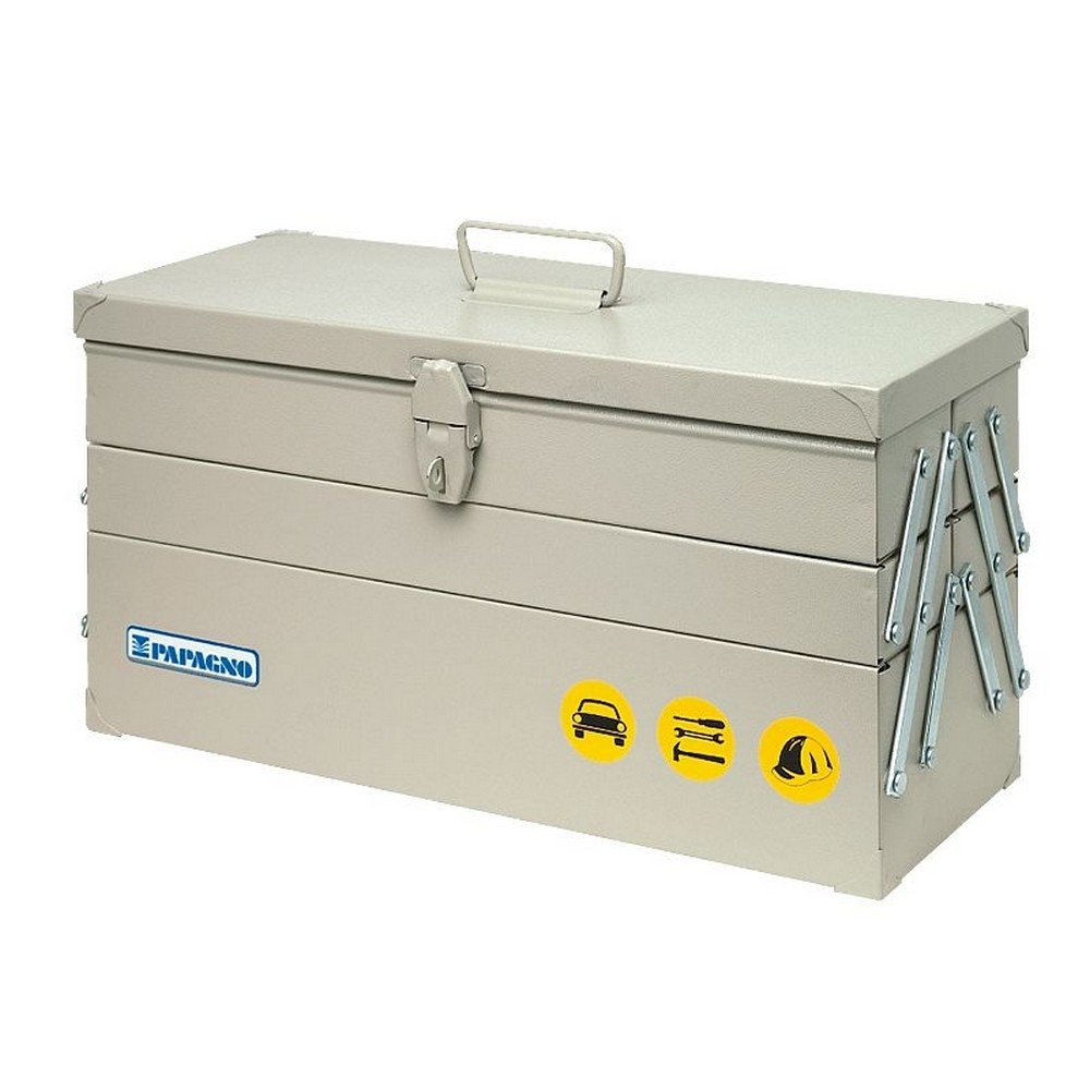 Caja Para Herramientas Papagno Nº 70 Con Fuelle - 500 X 270 X 200 Mm