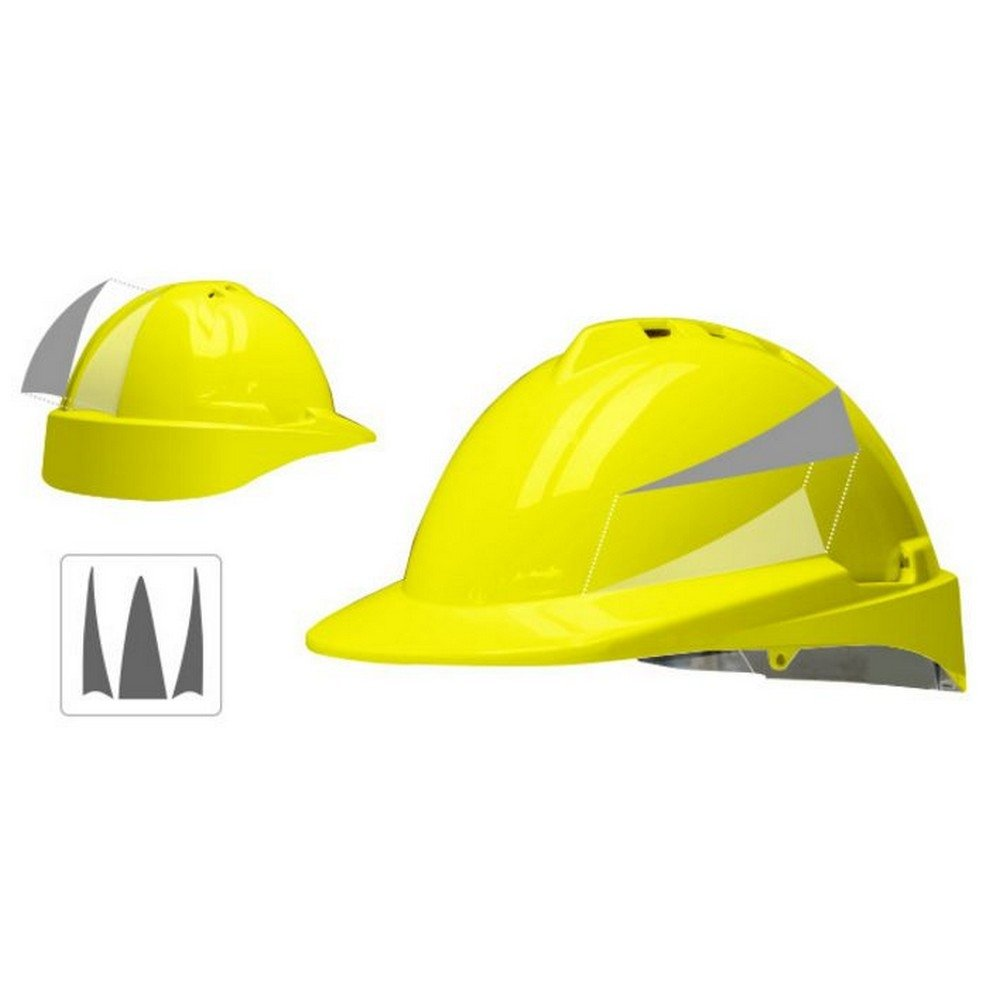 Set De Reflectivos Libus P/Casco Mod. Milenium - Color Blanco