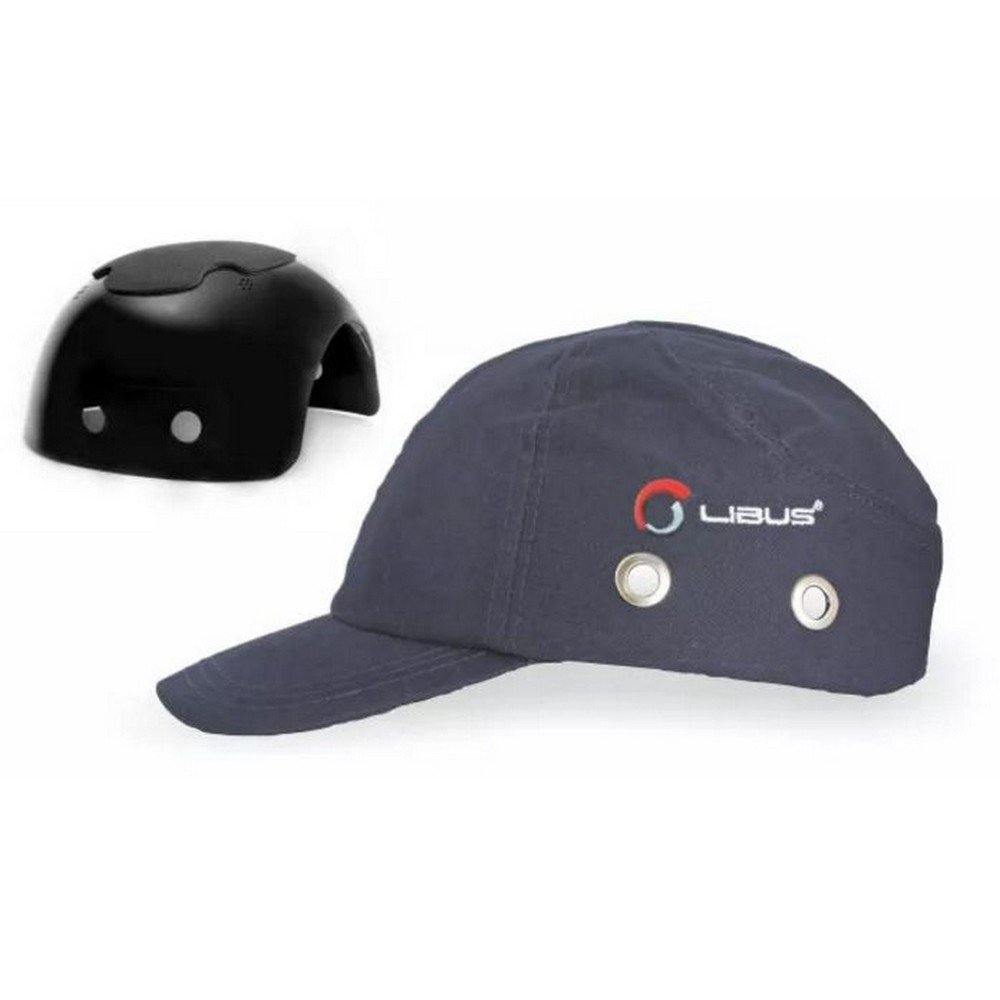 Gorra Con Casquete Plastico Libus - Color Azul
