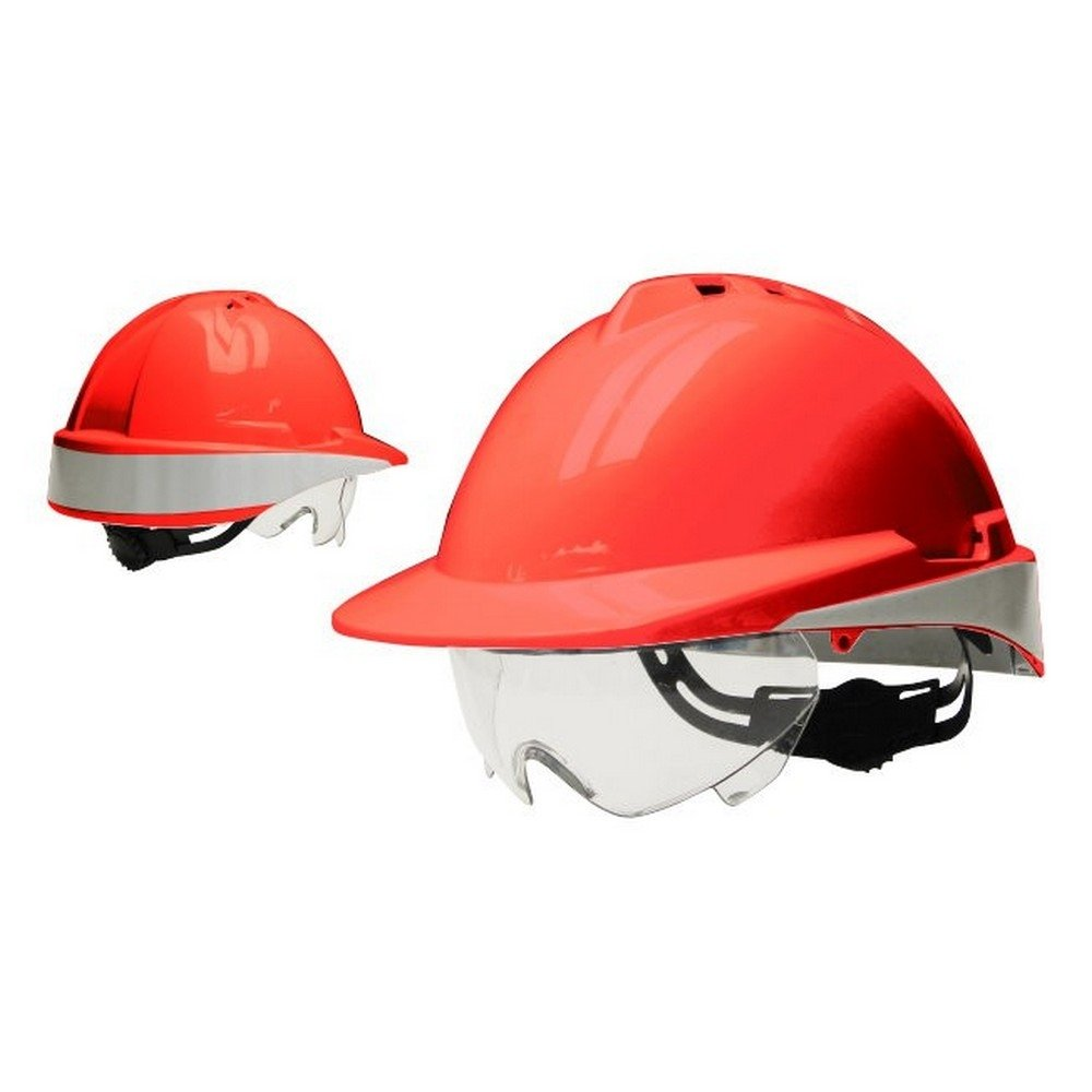 Casco Libus Mod. Milenium Class (Sin Arnés Y Sin Visor) - Rojo