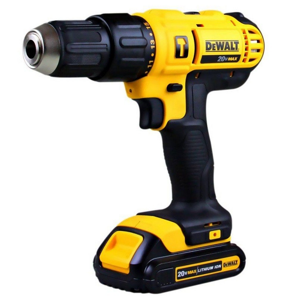 Taladro Percutor Inalambrico Dewalt Ion-Litio 1.3 Ah - 20 V - 13 Mm