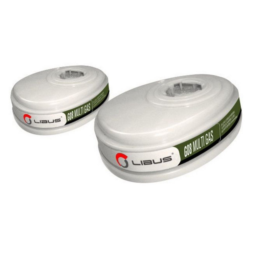 Kit Cartuchos Libus Para Mascara 9000E - G08  Multigas