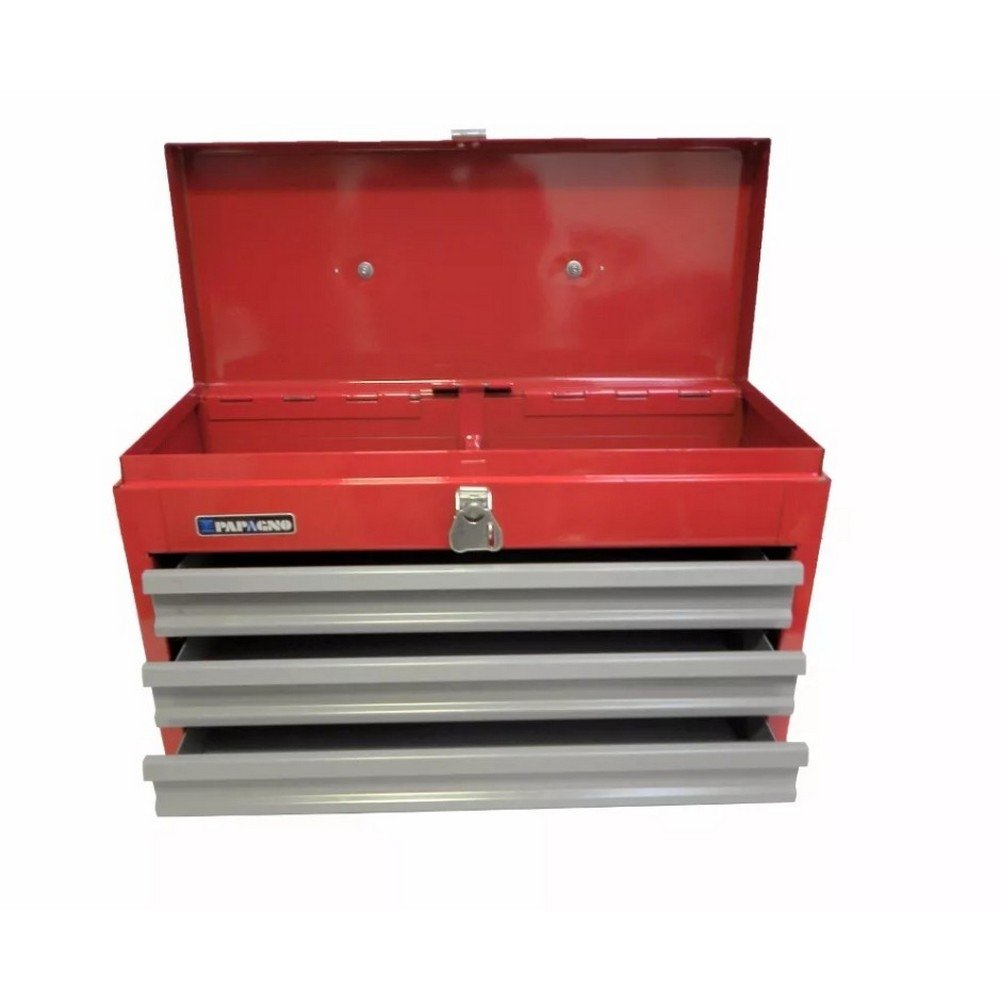 Caja De Herramientas Papagno Con 3 Cajones Corredizos - 520 X 300 X 220 Mm
