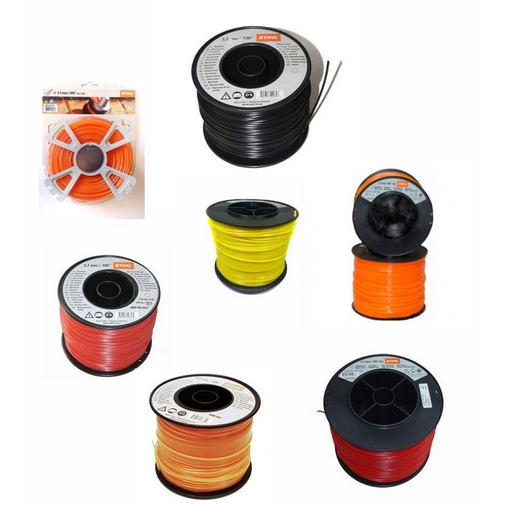 Tanza De Nylon Redonda En Bobina Stihl - 2.4 Mm X 261 Mts.