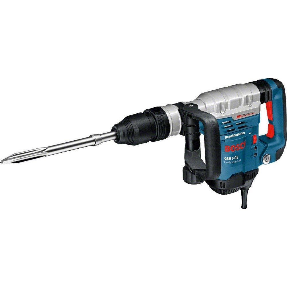 Martillo Demoledor Bosch Enc. Sds Max 1.100 Watts - 3.5 Joules GSH 5 BASIC