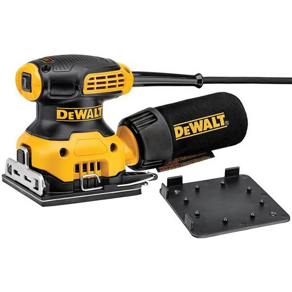 Lijadora Palma Orbital Dewalt - 225 Watts - 108 X 115 Mm