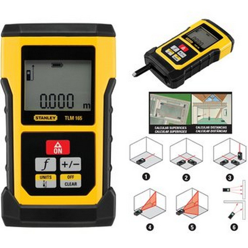 Medidor De Distancia Laser Stanley - 50 Mts.