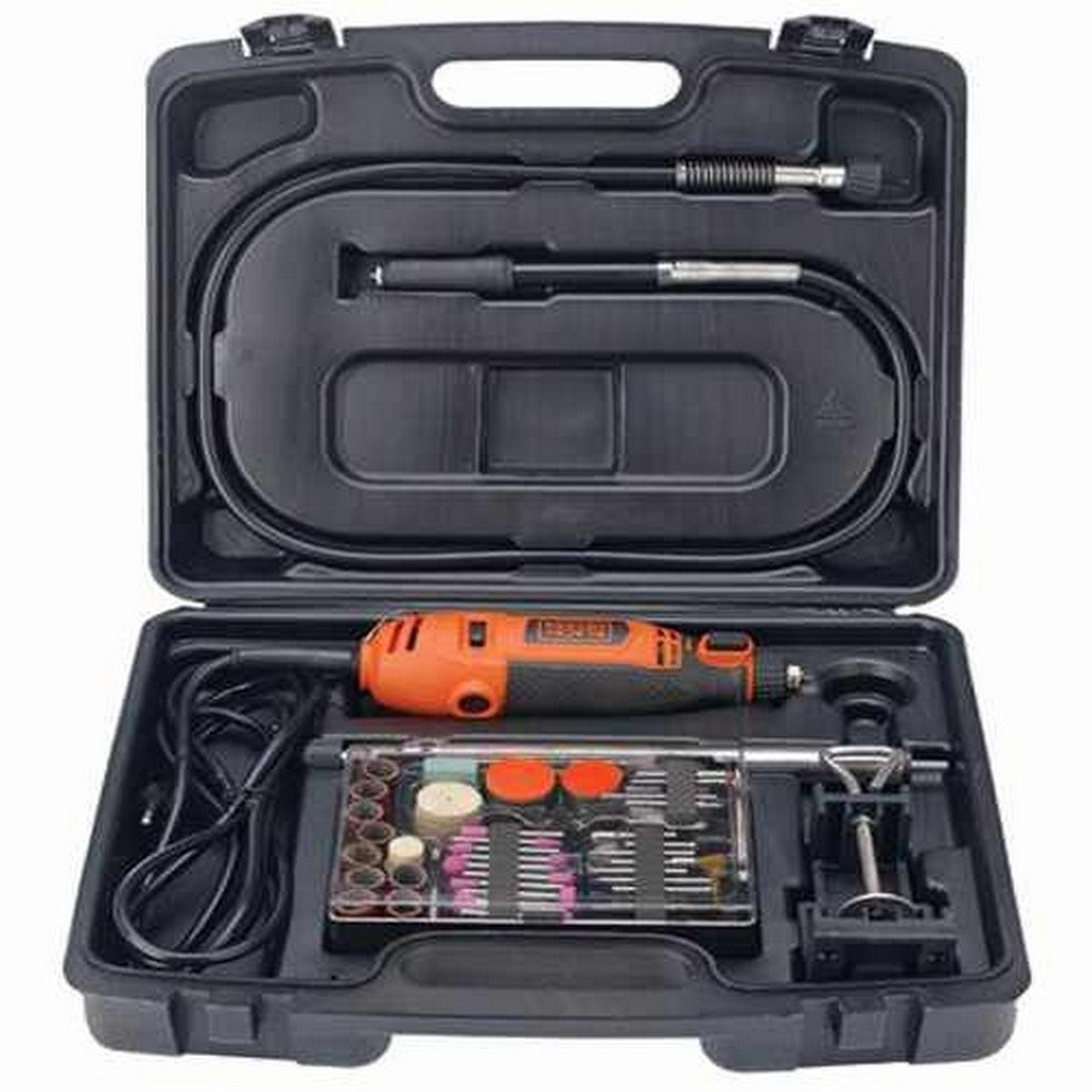 Torno Manualblack & Decker 113 Acesorios Vel. Variable - Rt18Ka