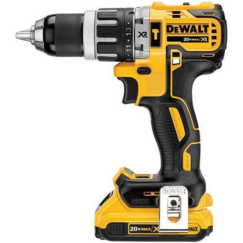 Taladro Percutor Inalambrico Dewalt Ion-Litio 2.0 Ah - 20 V - 13 Mm