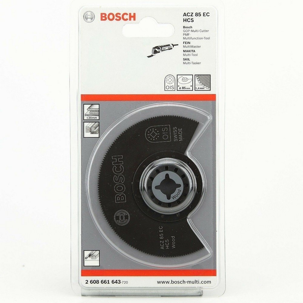 Sierra Para Madera Para Osciladora Bosch - Acz 85 Ec - Hcs