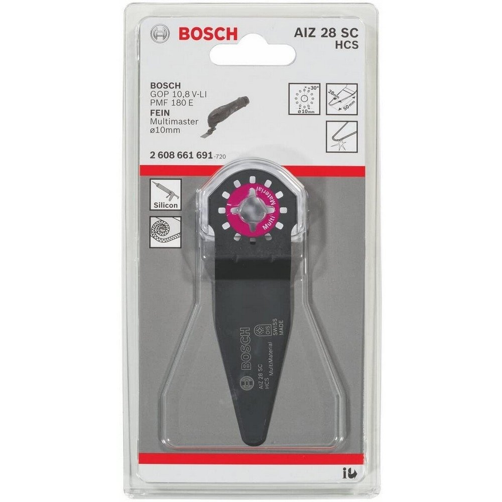 Sierra Multimaterial Para Osciladora Bosch - Aiz 28 Sc - Hcs