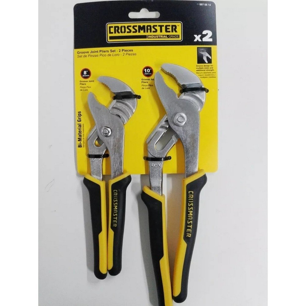 Set De Pinzas Pico De Loro Crossmaster 2 Piezas 8 Y 10