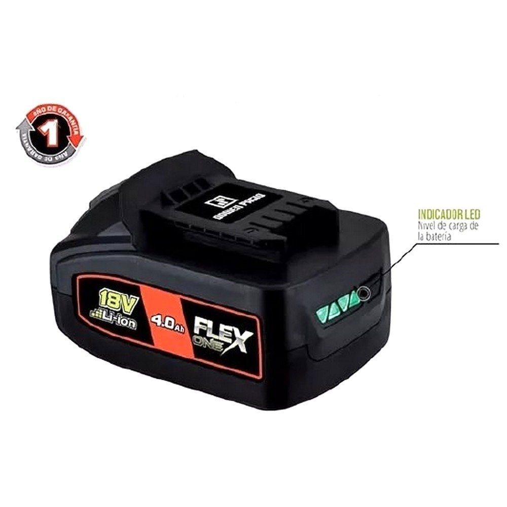 Batería Dowen Pagio Flex One- Ion Litio 18 Volt - 4.0 Ah