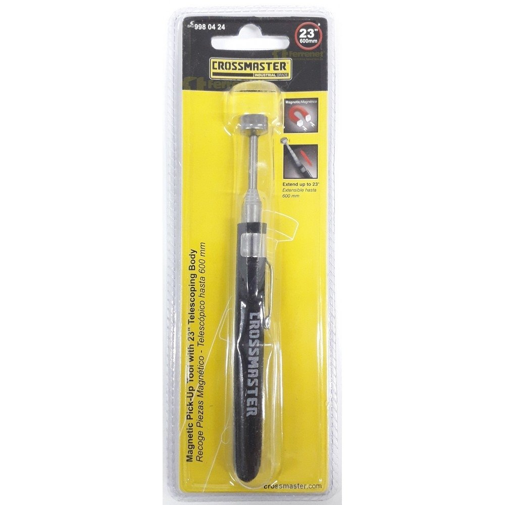 Recoje Piezas Magnetico Crossmaster Telescopico 600 Mm - Cap. 1.3 Kgs.