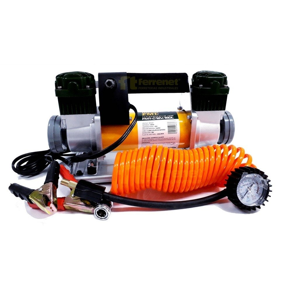 Compresor De Aire Portatil Vehiculos 12v 150l/min