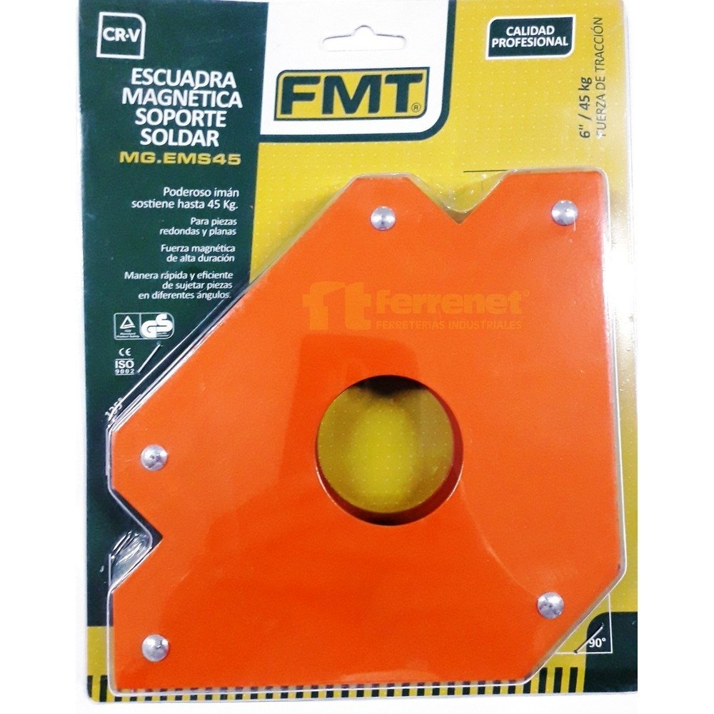 Escuadra Magnética Soporte Soldar 3 Ángulos - 45 Kilos