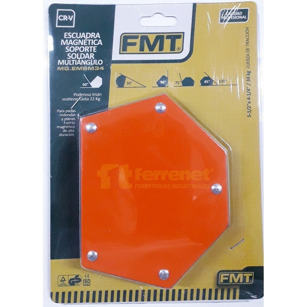 Escuadra Magnética Soporte Soldar Multi Angulo 34 Kilos