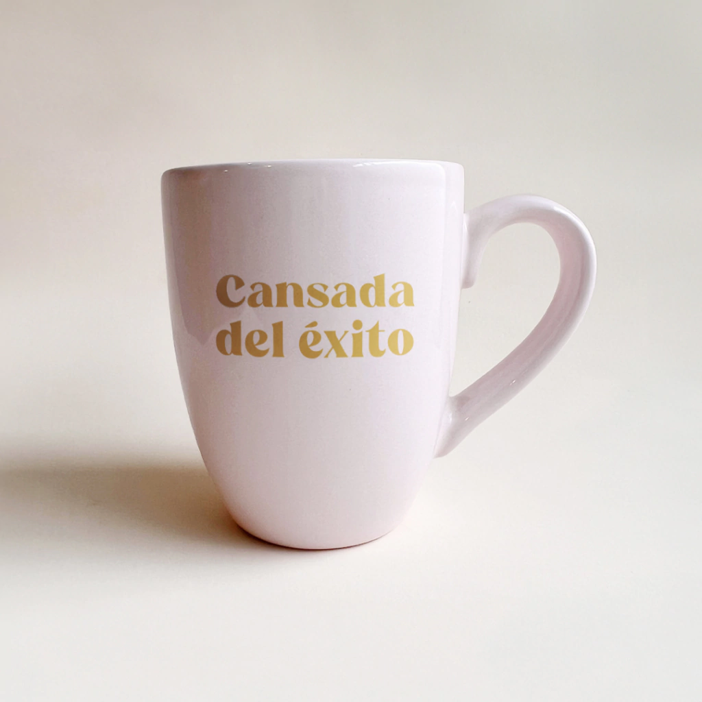 Taza Cansada del éxito