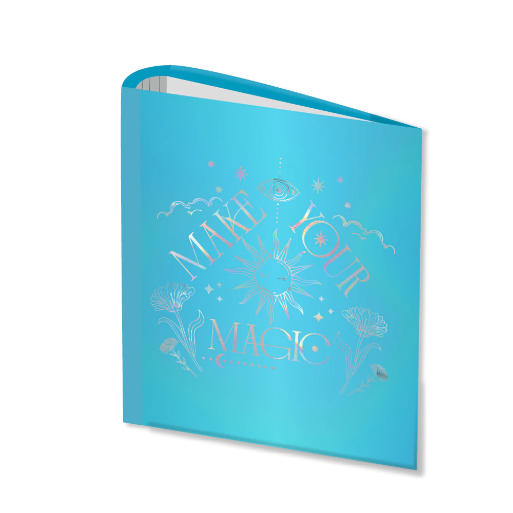 Carpeta escolar modelo metal Blue
