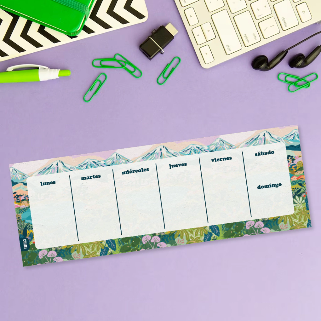 Planner Horizontal Montañas
