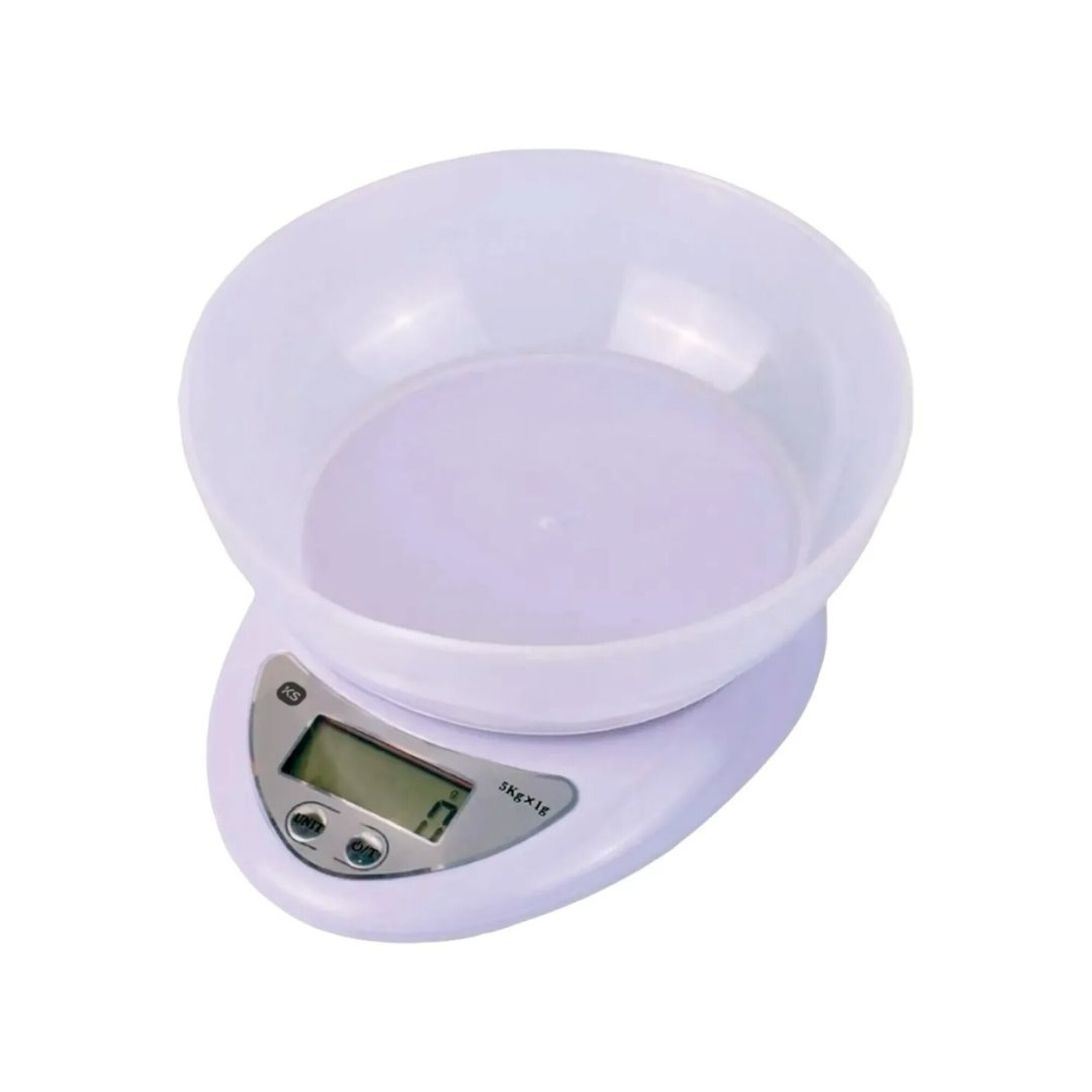 Balanza de cocina con bowl Klasse | Sorporta hasta 5kg | Color blanco