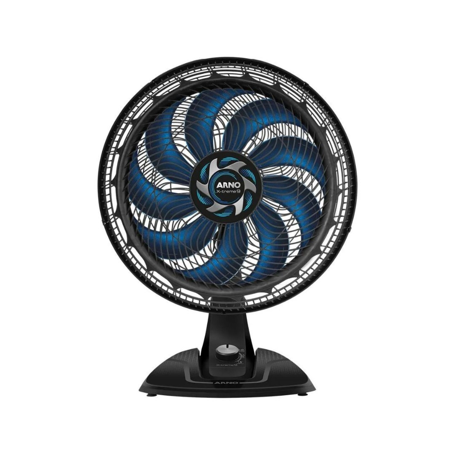 Ventilador de mesa Arno X-treme | Color negro y azul