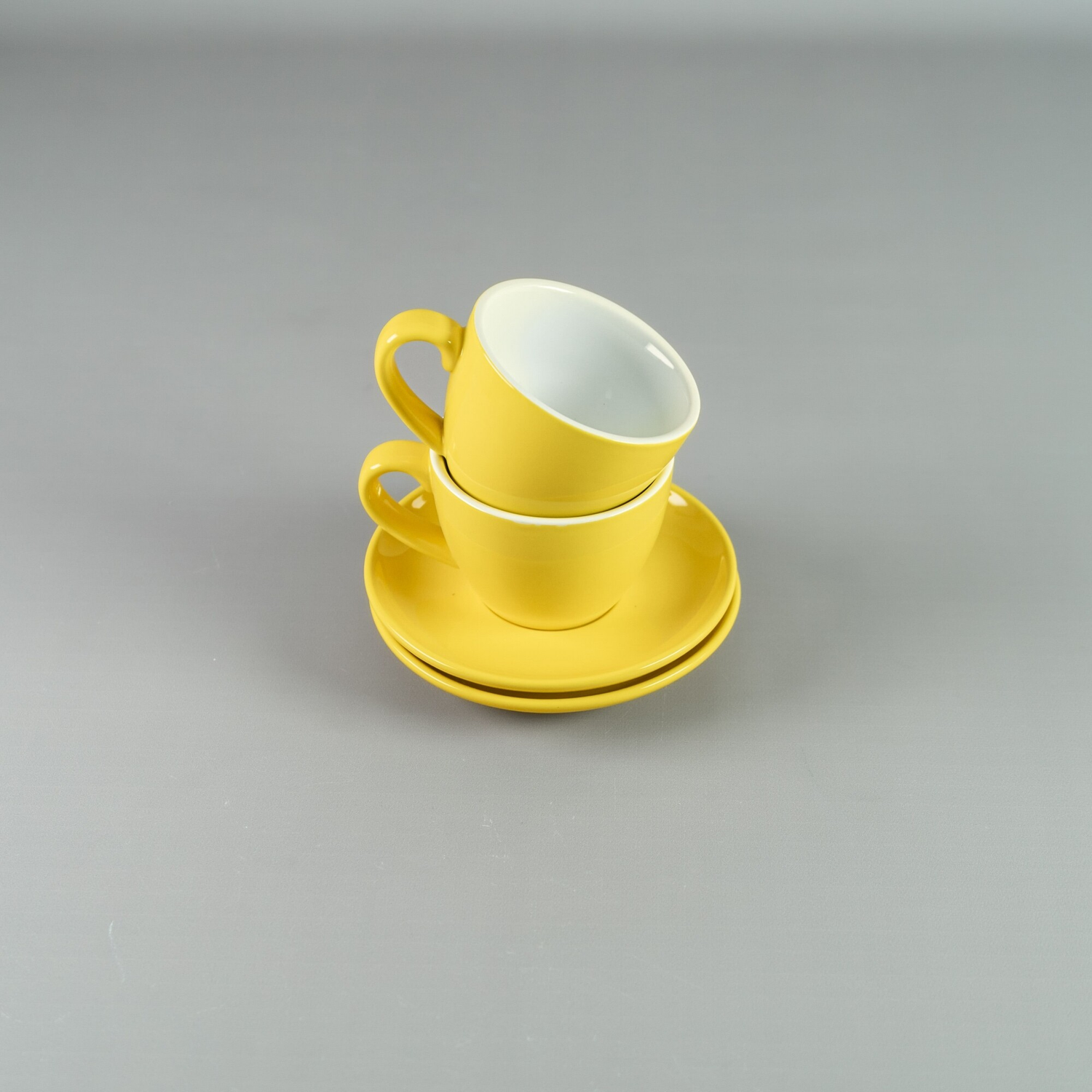 Tazón 250ml c/ Plato 15cm Amarillo Choosing