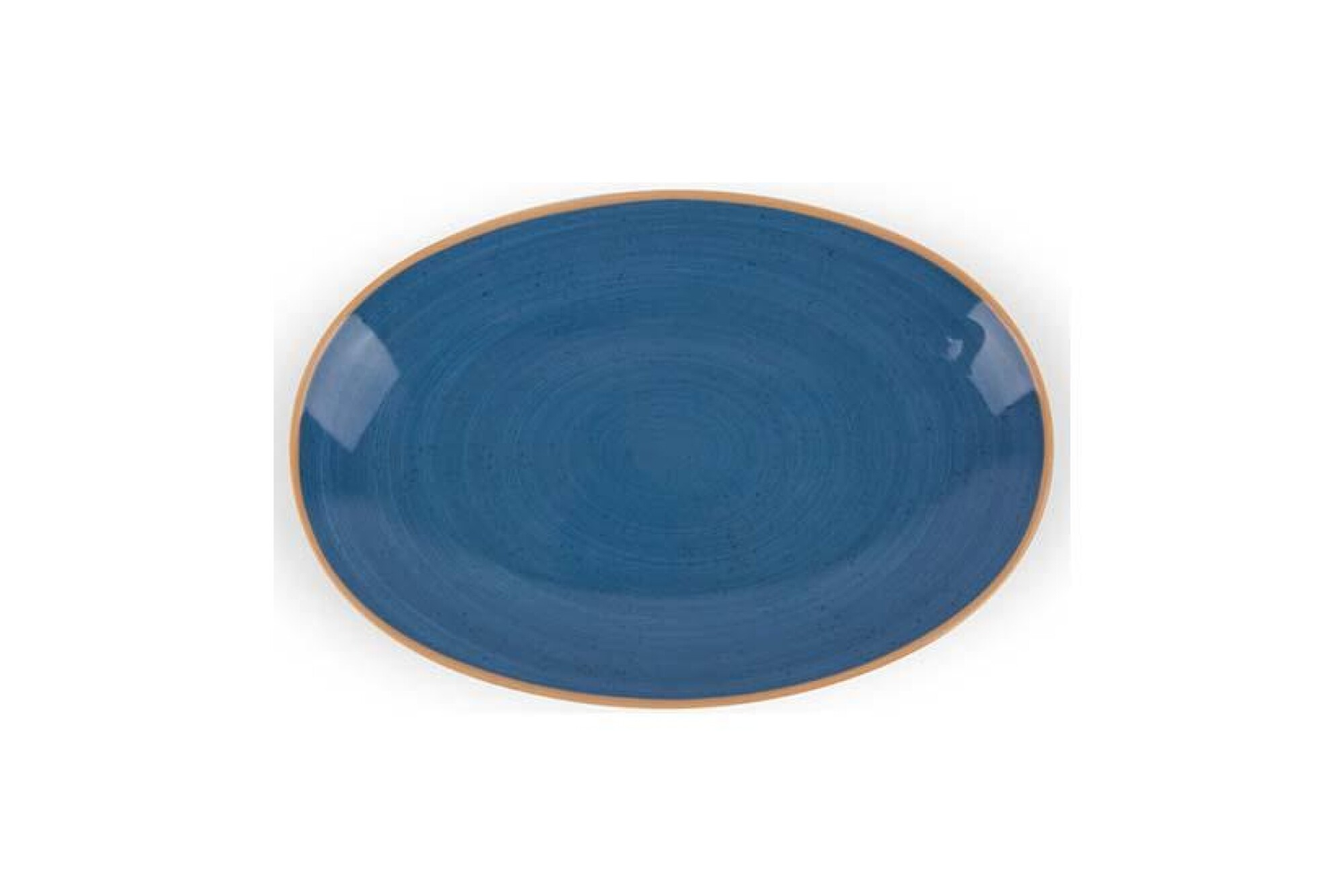 Plato Oval Volf 26cm Splash Blue | Por Unidad