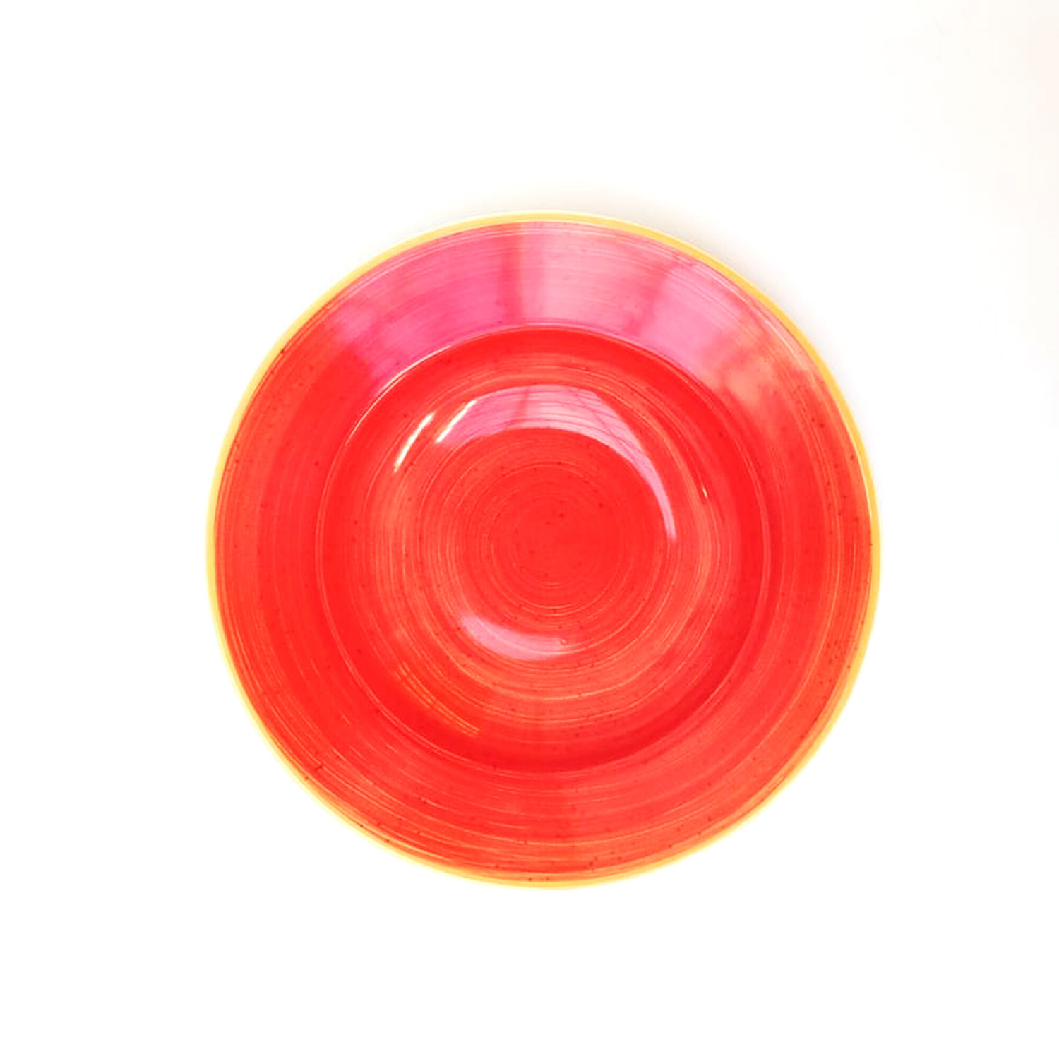 Plato Hondo 23cm Twister Carrot Redondo Ariane | Por Unidad