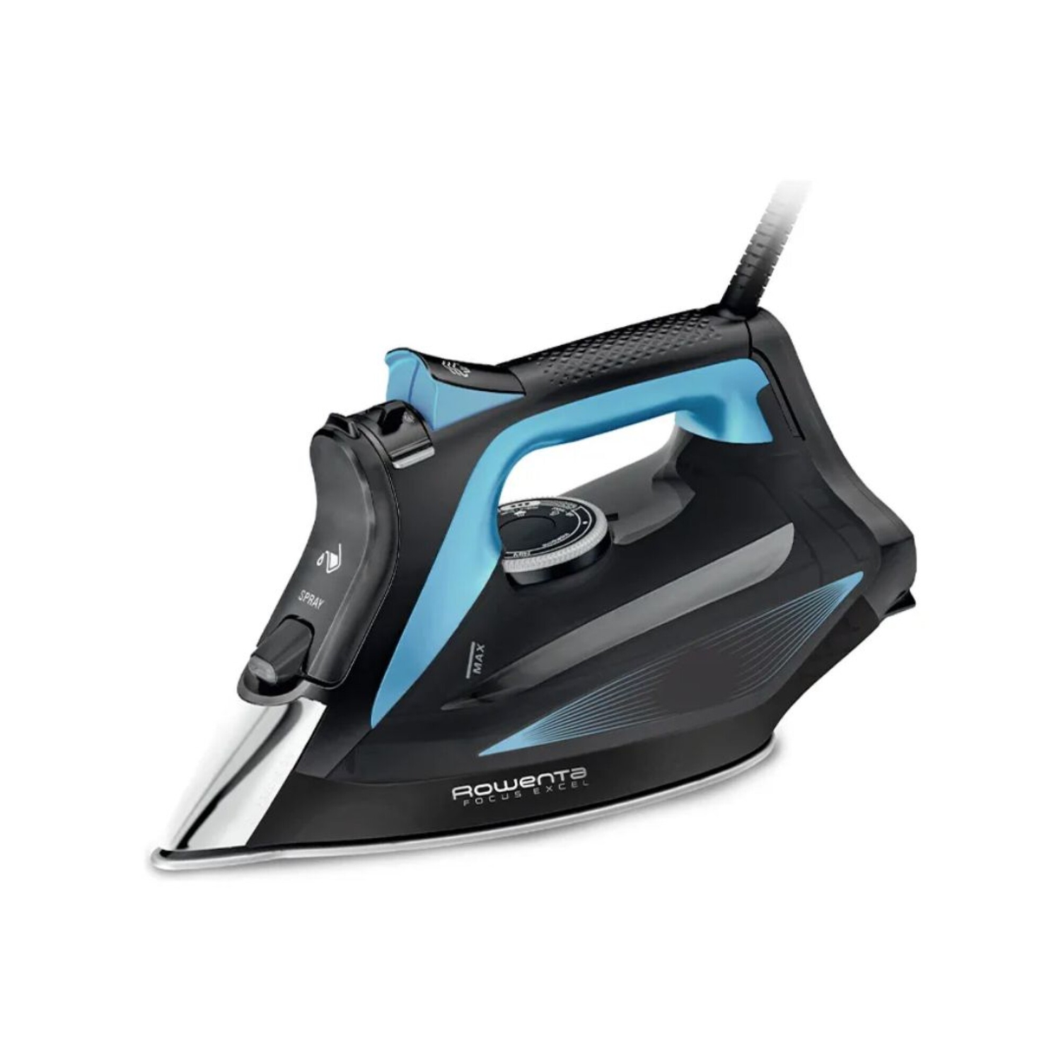 Plancha a vapor Rowenta Focus | 2700w | 400 Salidas De Vapor | Punta de precisión.