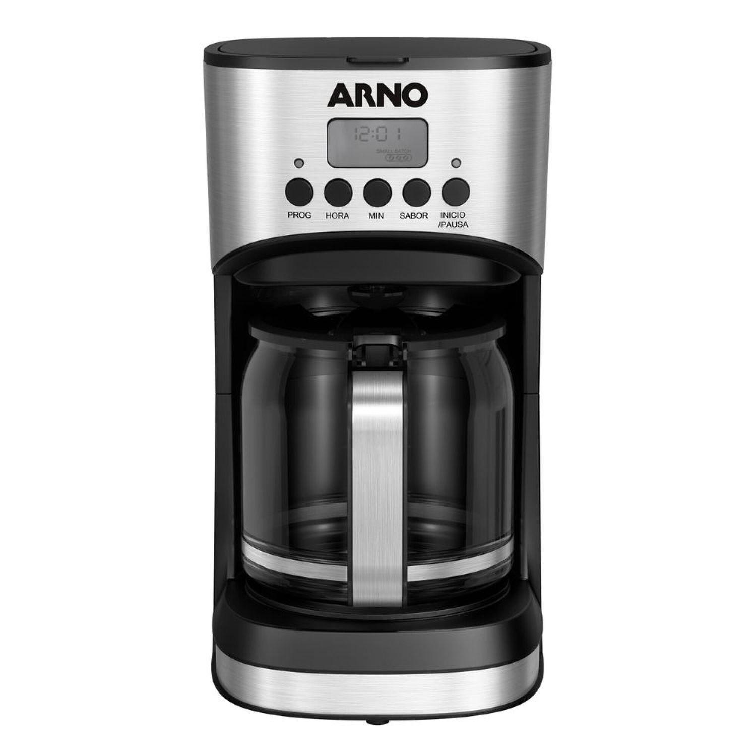 Cafetera de filtro digital Arno New Element | Con tubo mezclador de 1,8 Lts.