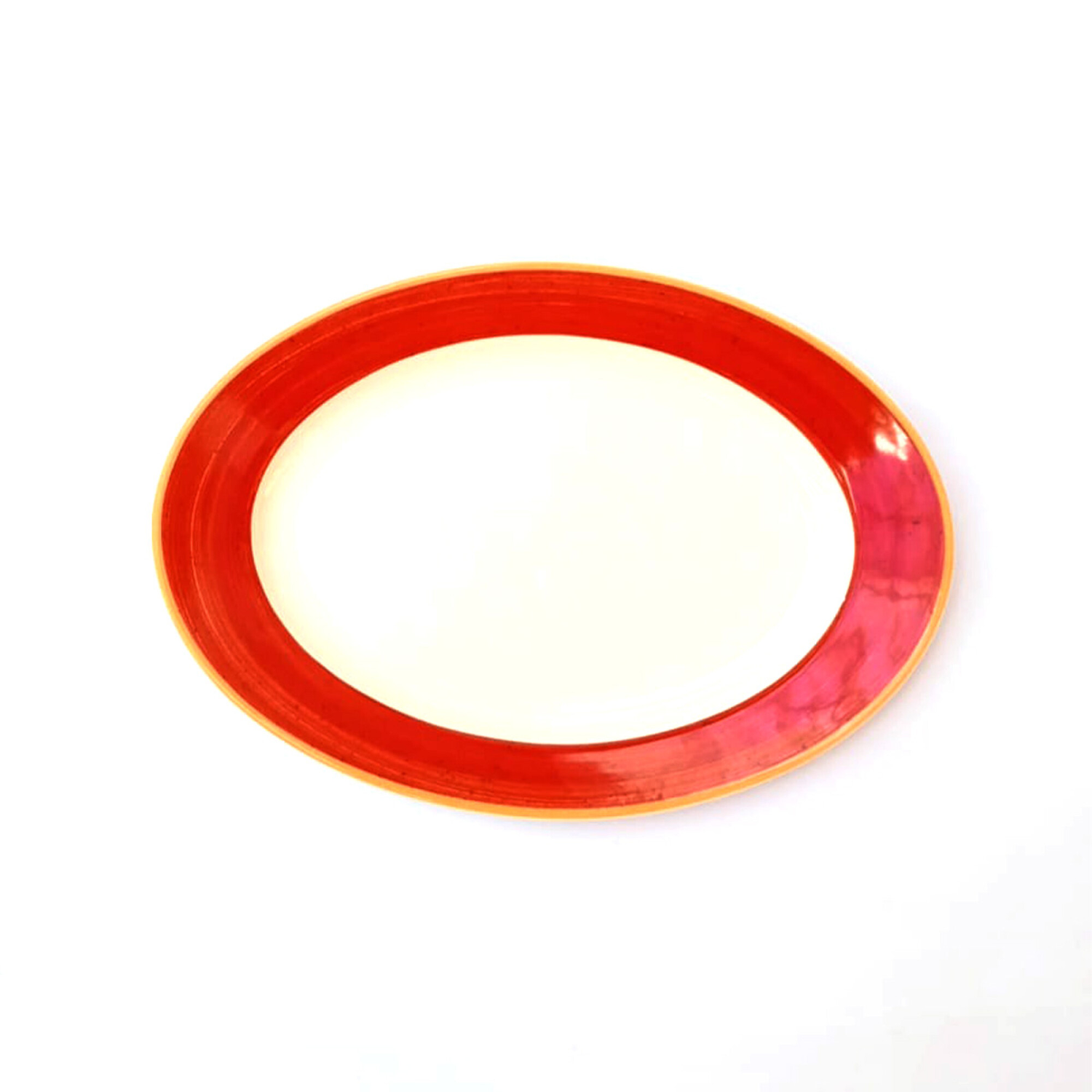 Plato Oval Prime 26cm Red Ariane | Por Unidad