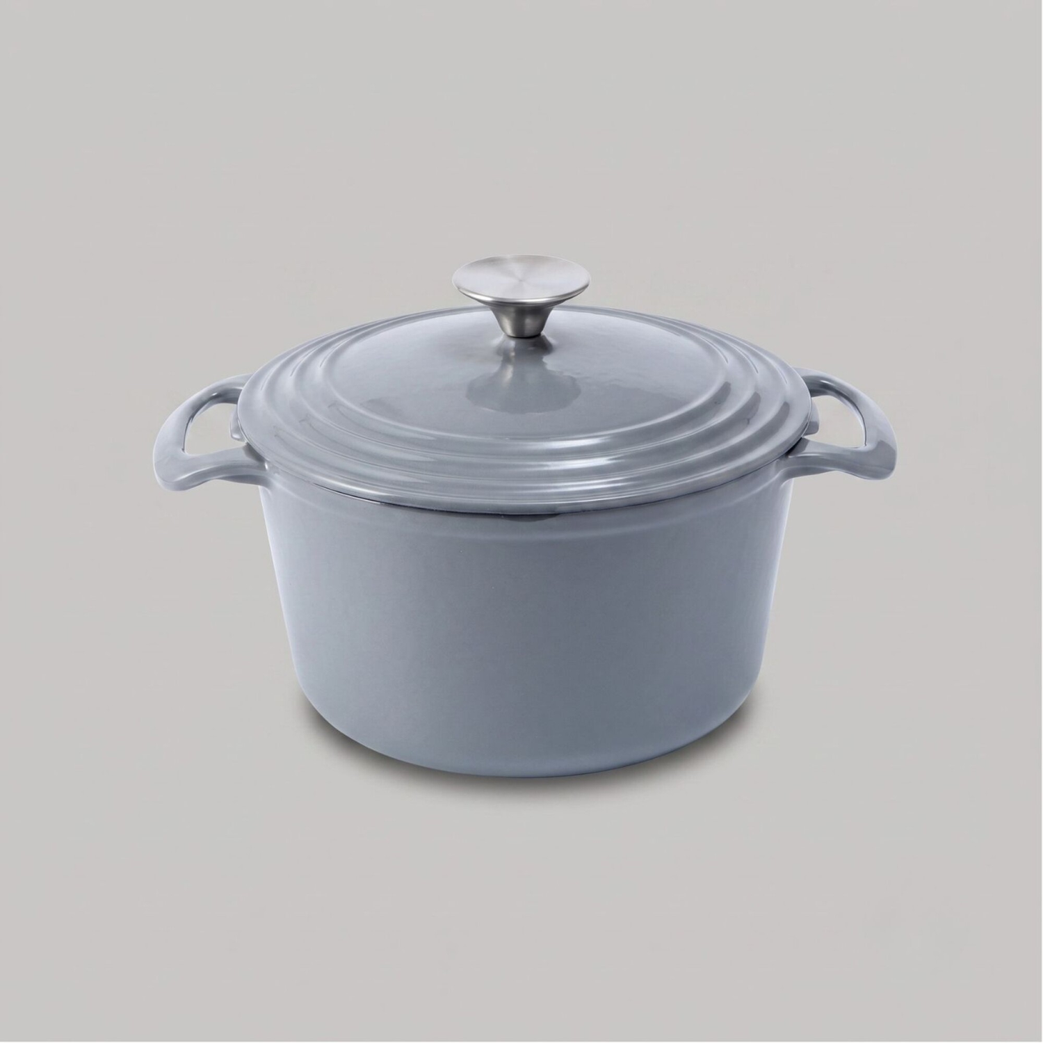 Cacerola Gris Volf Esmaltada 22cm Haoke