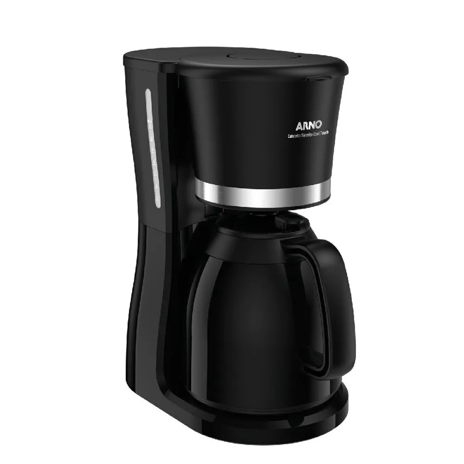 Cafetera de filtro Arno Cool Touch | Con jarra térmica | Color negro.