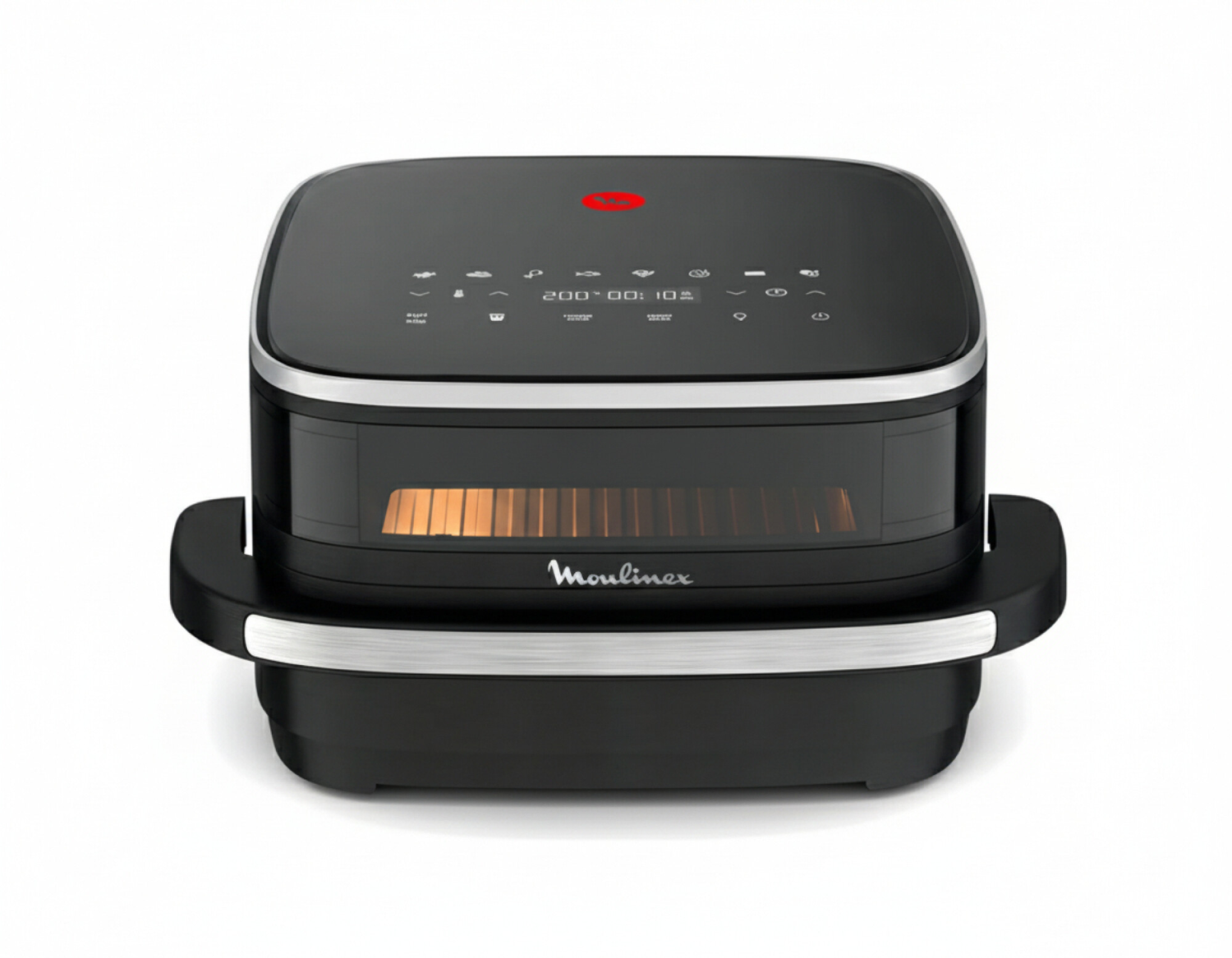 Freidora de Aire Moulinex Easy Fry XL Surface | Compacta | Doble Resistencia | Cesta ancha | Color negro.