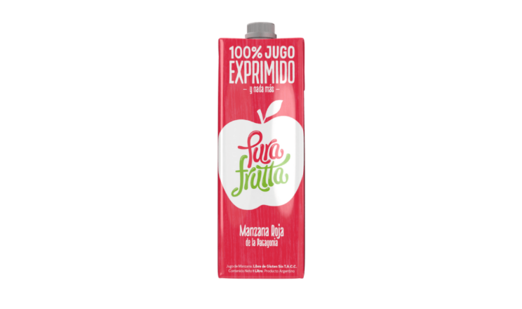 JUGO MANZANA ROJA X 1L - PURA FRUTTA