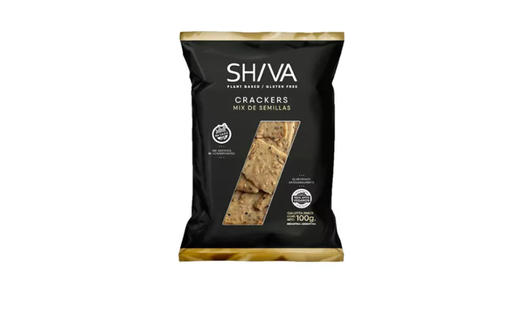 CRACKERS DE MIX DE SEMILLAS X 100G - SHIVA
