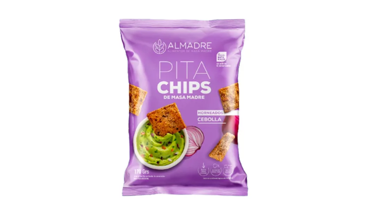 PITACHIPS MASA MADRE CEBOLLA X 115G - ALMADRE