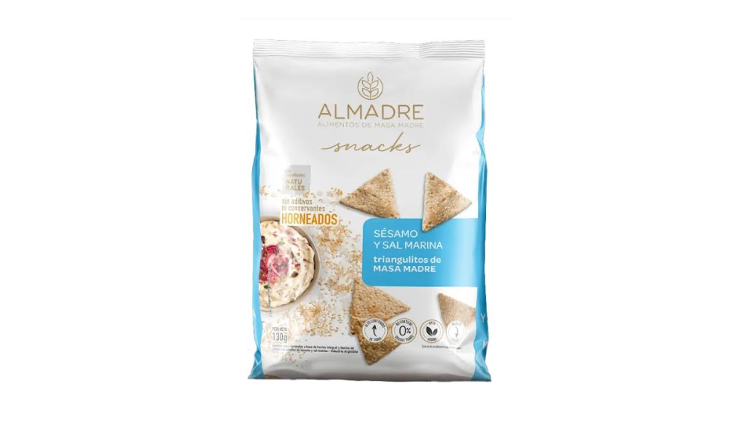 SNACKS SESAMO Y SAL MARINA X 130G - ALMADRE