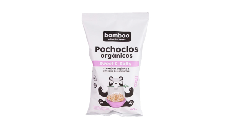 POCHOCLOS ORGANICOS SWEET & SALTY X 80G - BAMBOO