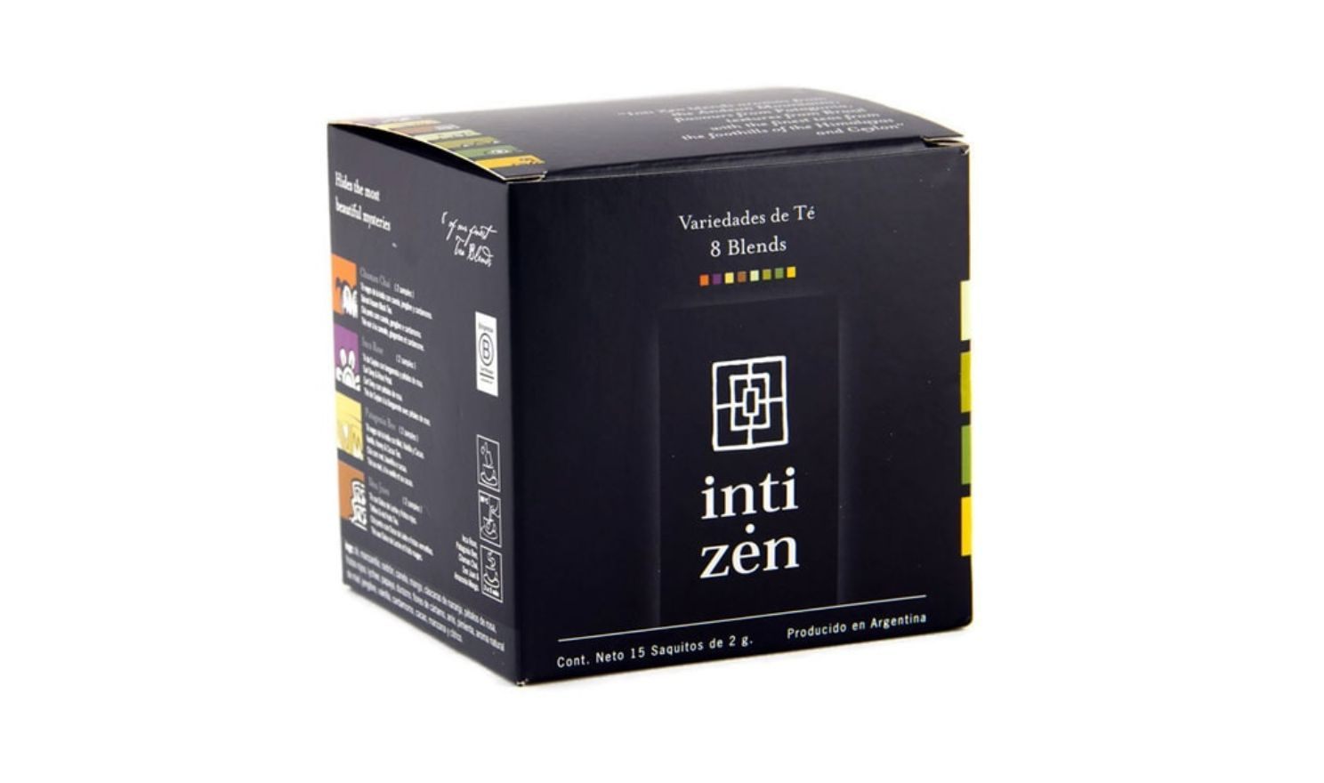 TE 8 BLENDS (CAJA X 15 SAQUITOS) X 30G - INTI ZEN