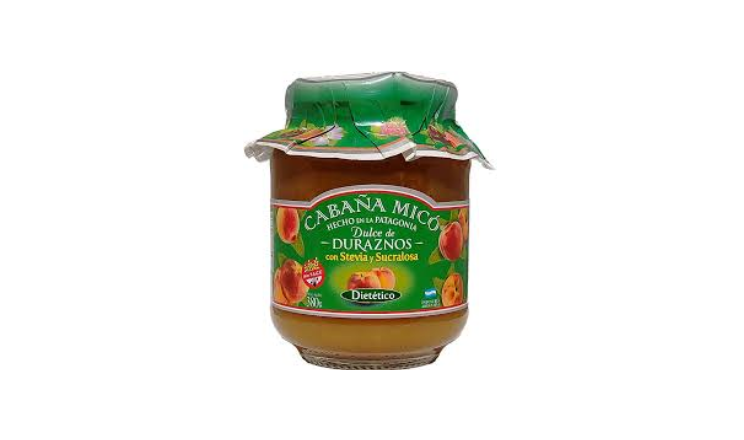 DULCE DIETETICO DE DURAZNO X 380G - CABAÑA MICO