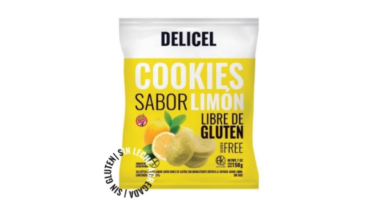 COOKIES LIMON SIN TACC X 200G - DELICEL