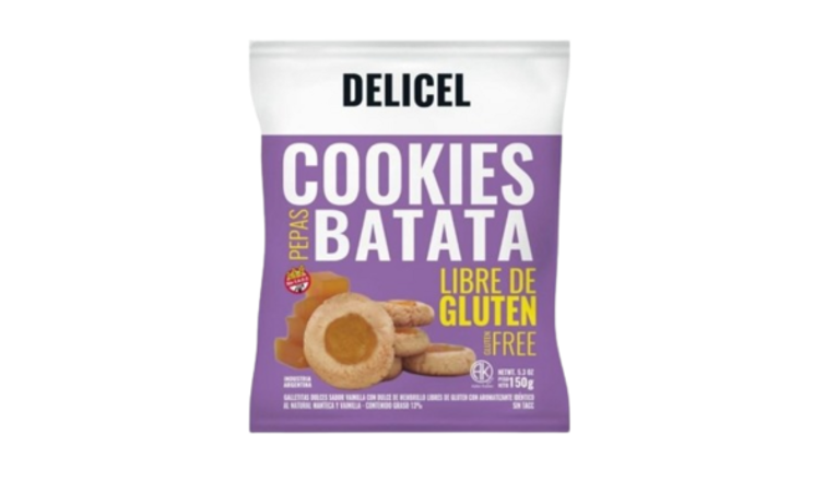 PEPAS DE BATATA LIBRE DE GLUTEN X 200G - DELICEL