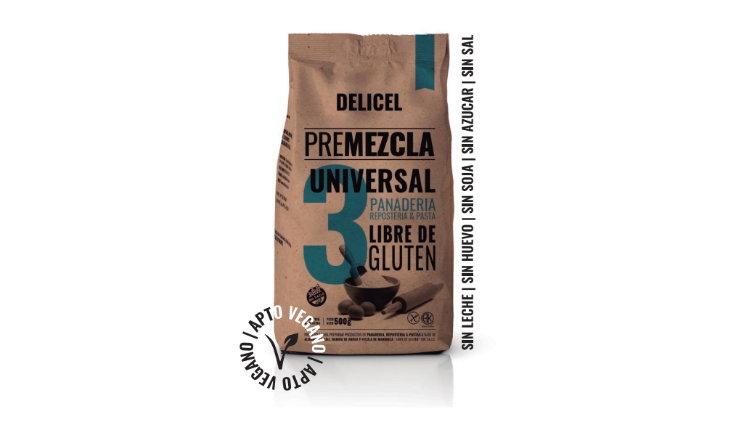 PREMEZCLA UNIVERSAL SIN TACC X 500G - DELICEL