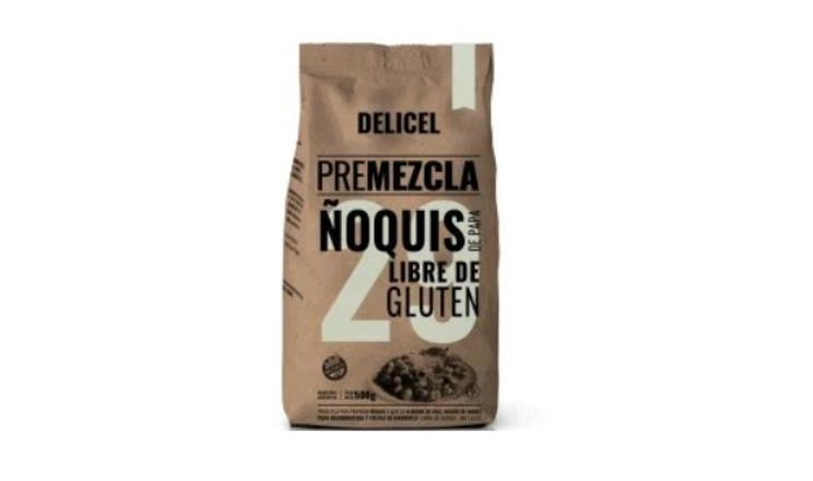 PREMEZCLA ÑOQUIS DE PAPA SIN TACC X 500G - DELICEL
