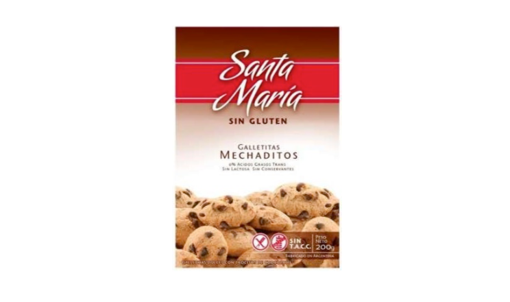 GALLETITAS MECHADITOS S/ TACC X 200G - SANTA MARIA