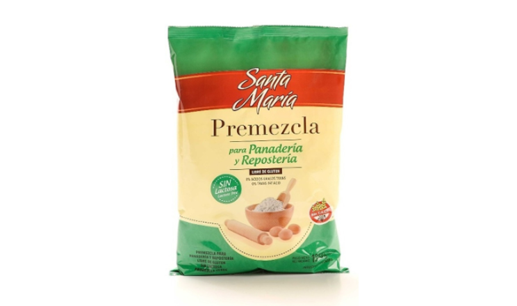 PREMEZCLA VERDE S/LACTOSA S/TACC X 1KG-SANTA MARIA