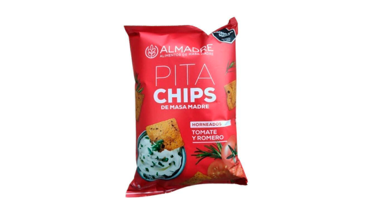 PITACHIPS TOMATE Y ROMERO X 115G - ALMADRE